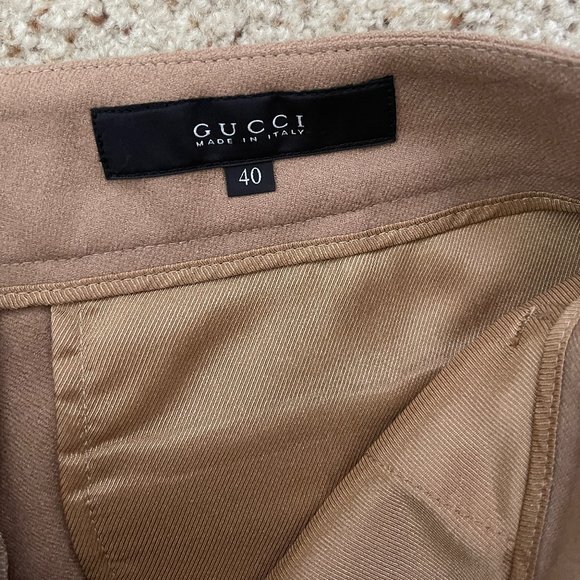 NWT GUCCI Flared Bottom Pants - Picture 9 of 11